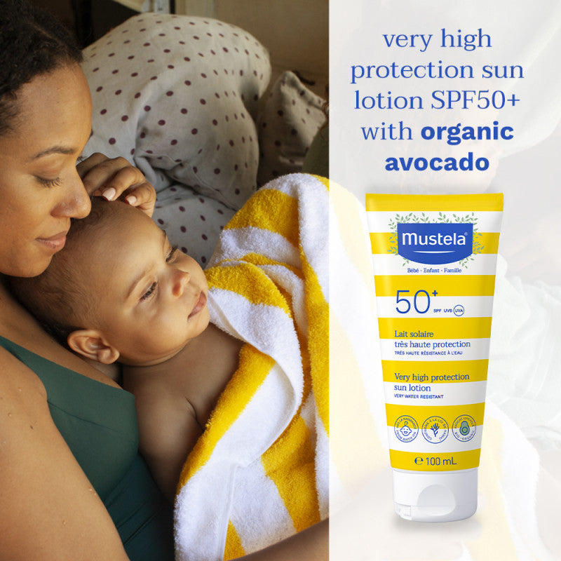 MUSTELA Very High Protection Sun Lotion spf50+