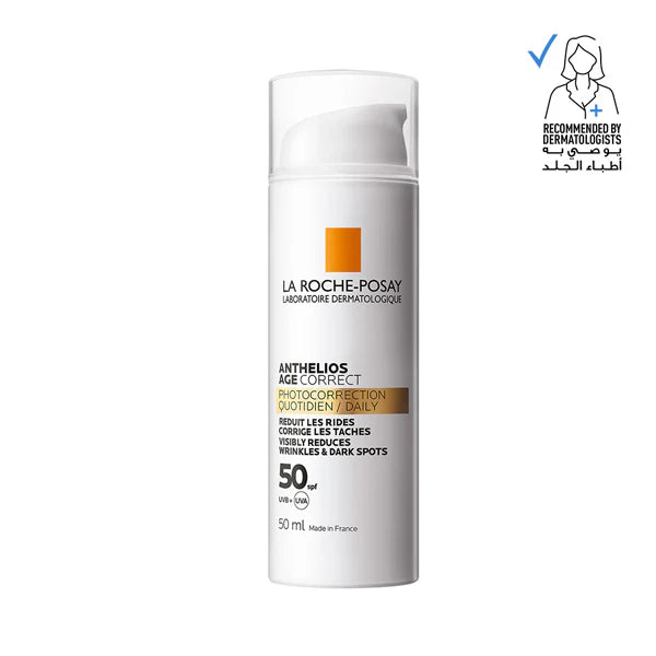 La Roche Posay Anthelios Age Correct Spf50 Anti Ageing Invisible Sunscreen With Niacinamide 50ml