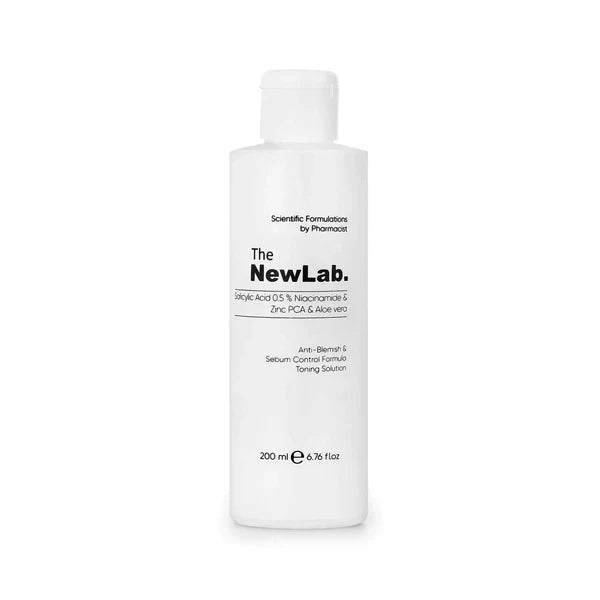 The NewLab Salicylic Acid 0.5% + Niacinamide + Zinc PCA+ Aloe Vera Toning Solution 200ml The NewLab Niacinamide 10% + Zinc 1% Face Serum 30ml