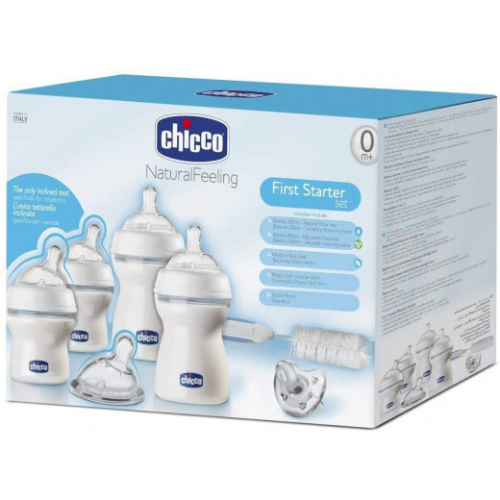 Chicco Large Natural Feeling Home Set, 7 Pcs